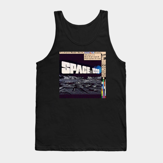 Amiga Deluxe Paint Tank Top by haunteddata